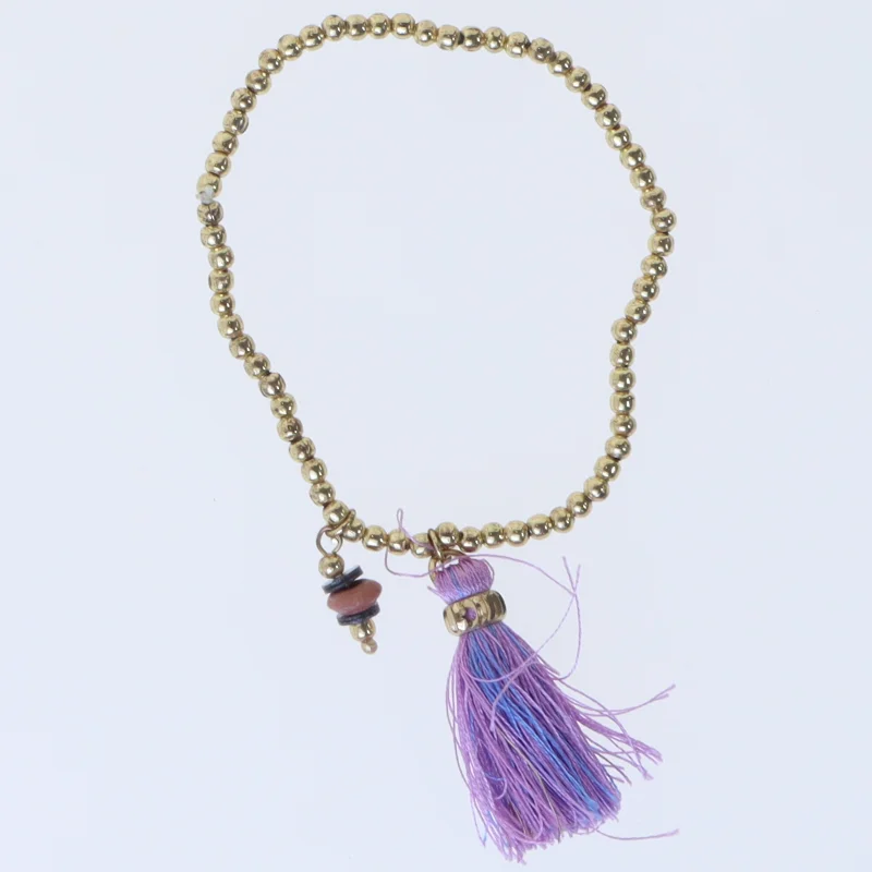 Armbånd med kvast (str. Ø 7 cm)