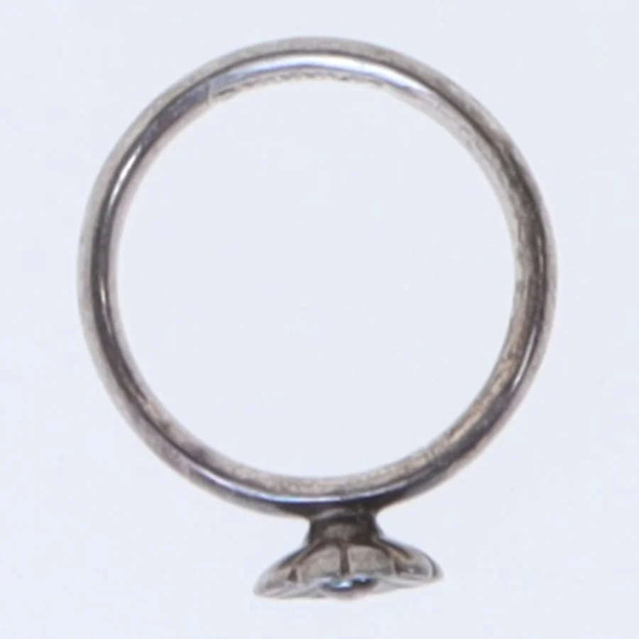 Spinning sterling sølv ring (str. 54 mm)