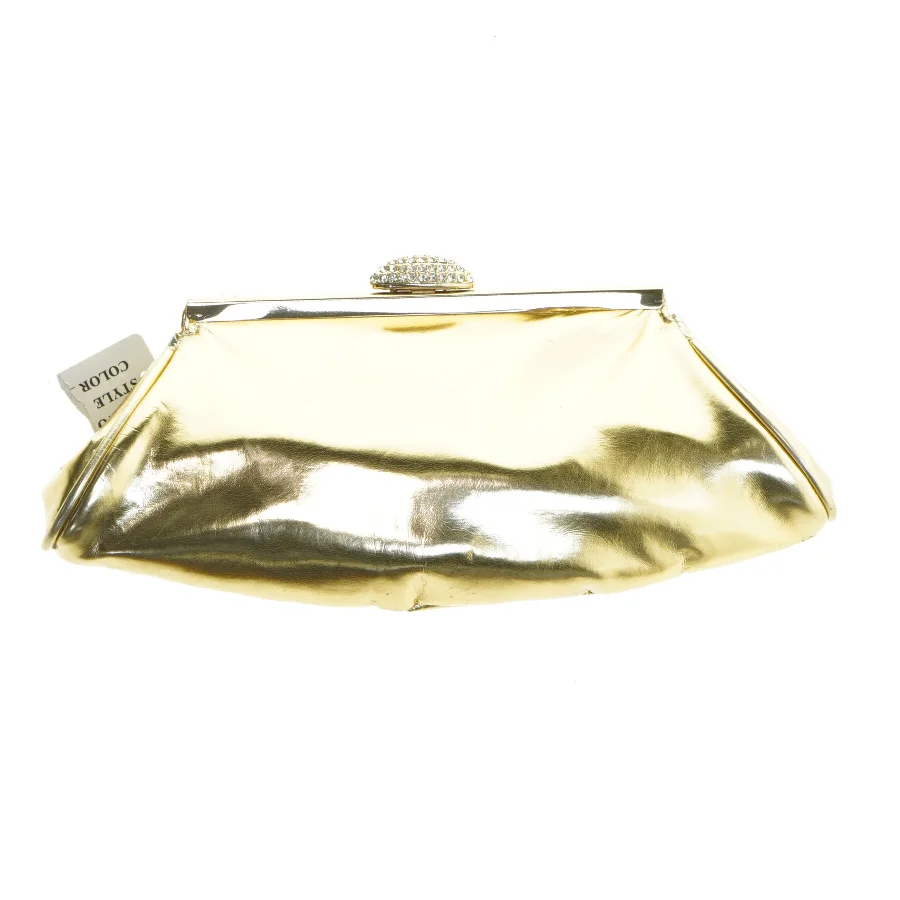 Guld clutch taske fra ZEC (str. 27,5x13 cm)