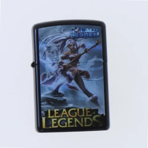 Zippo lighter med League of Legends tema fra Earth (str. 5,5x4 cm)