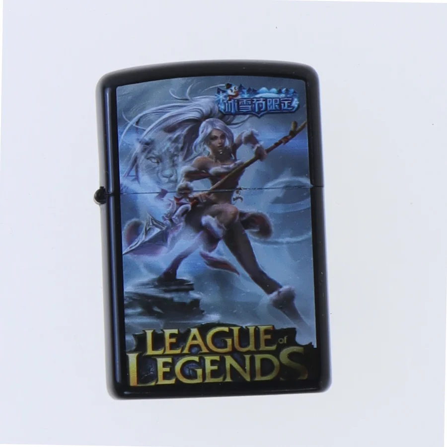 Zippo lighter med League of Legends tema fra Earth (str. 5,5x4 cm)