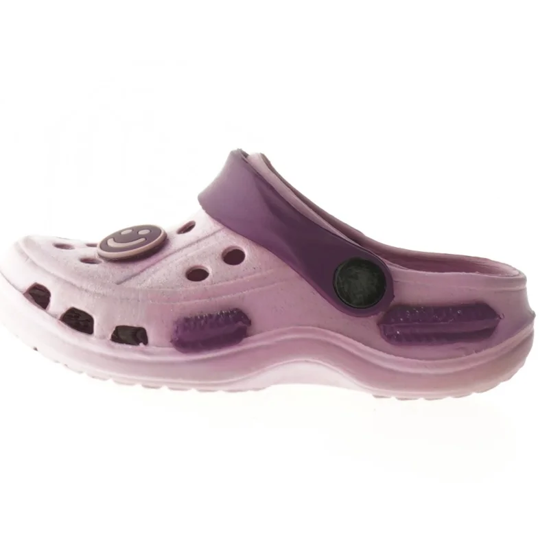 Børne-Crocs i lyserød (str. 24 )