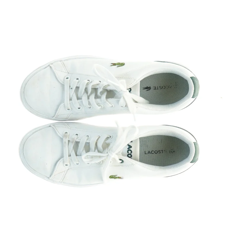 Hvide Sneakers fra Lacoste (str. 37)