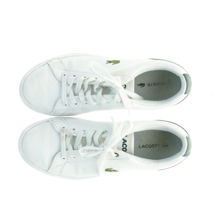 Hvide Sneakers fra Lacoste (str. 37)