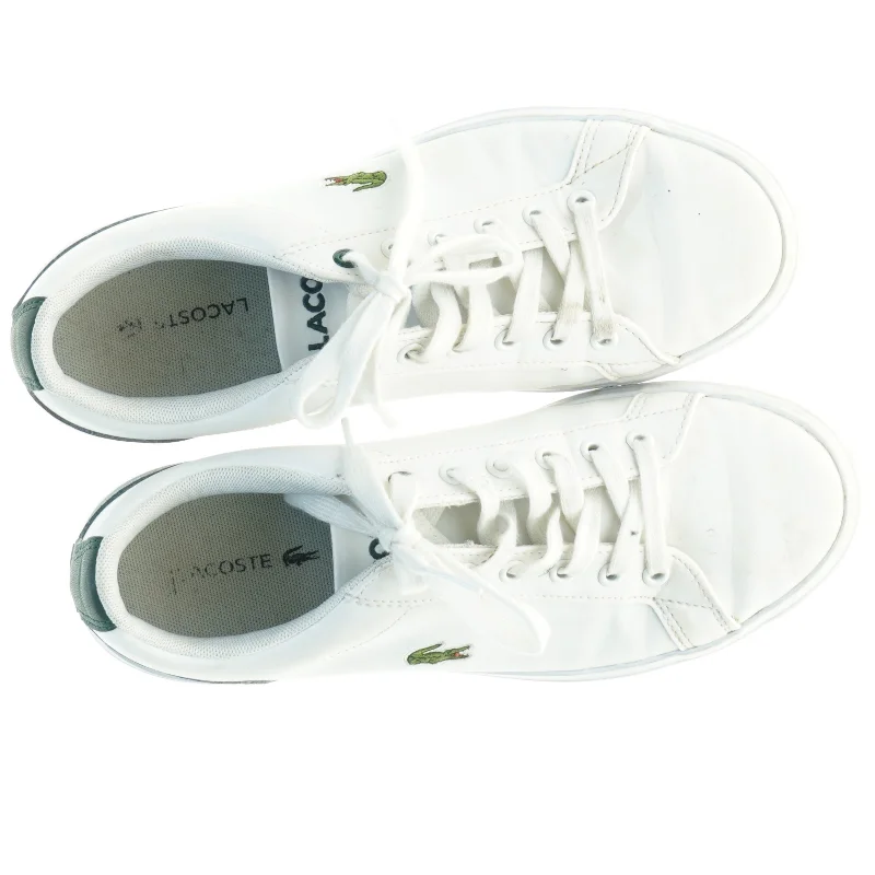 Hvide Sneakers fra Lacoste (str. 37)