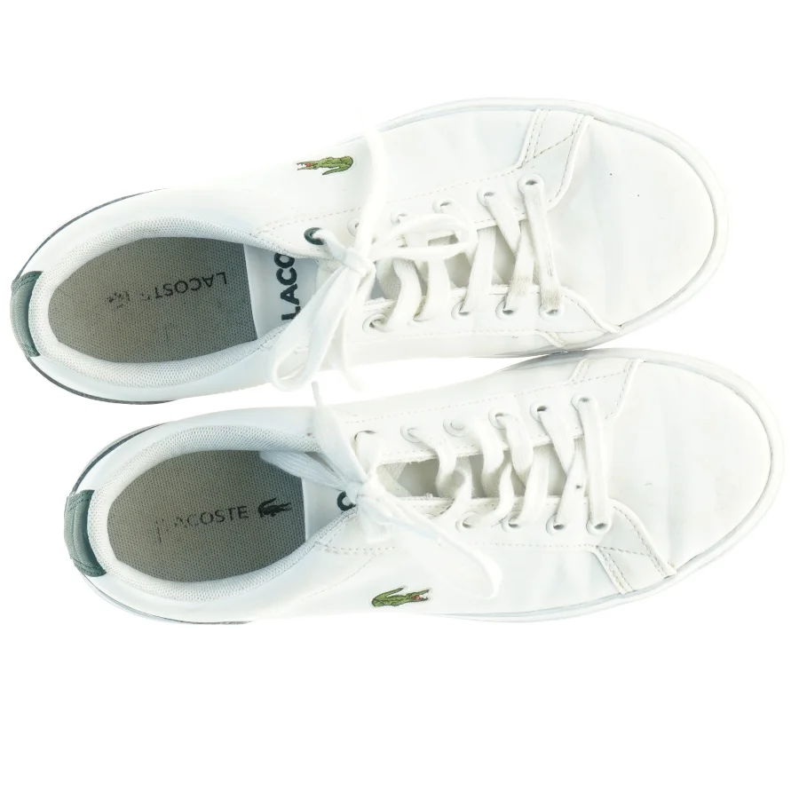 Hvide Sneakers fra Lacoste (str. 37)