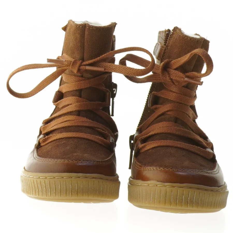 Wheat Børnestøvler i læder med foring (str. 24 )