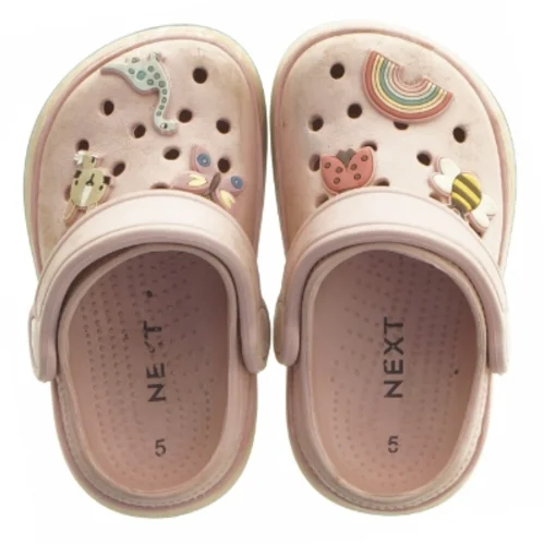 Børne crocs med farverige detaljer fra Next (str. 21,5 )