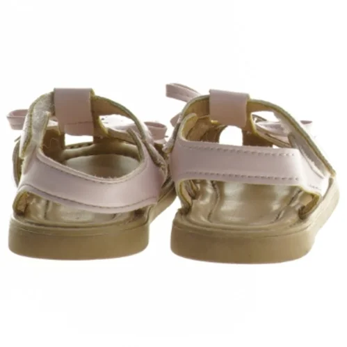 Lyserøde børnesandaler med remme (str. 21 )