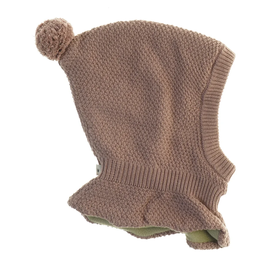 Strikket elefanthue fra Wheat (str. 3 til 9 måneder)