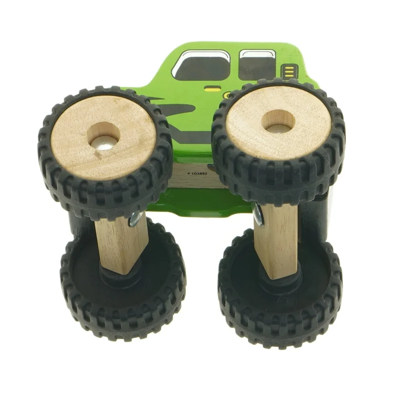Trælegetøjsmonstertruck fra Kids Wood (str. 15 x 13 x 12 cm)