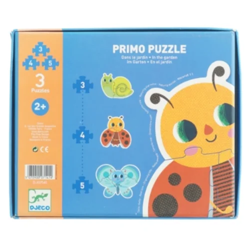 Børnepuslespil fra Djeco (str. 21 cm)