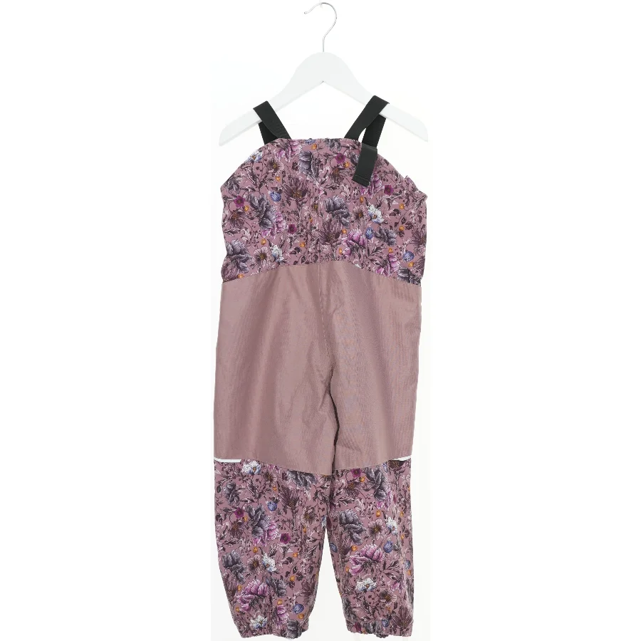 Blomstrede overtræksbukser med seler fra Name It (str. 98)