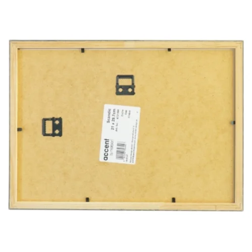 Sort billedramme med sort-hvid fotografi fra Nielsen (str. 2x29,7 cm)