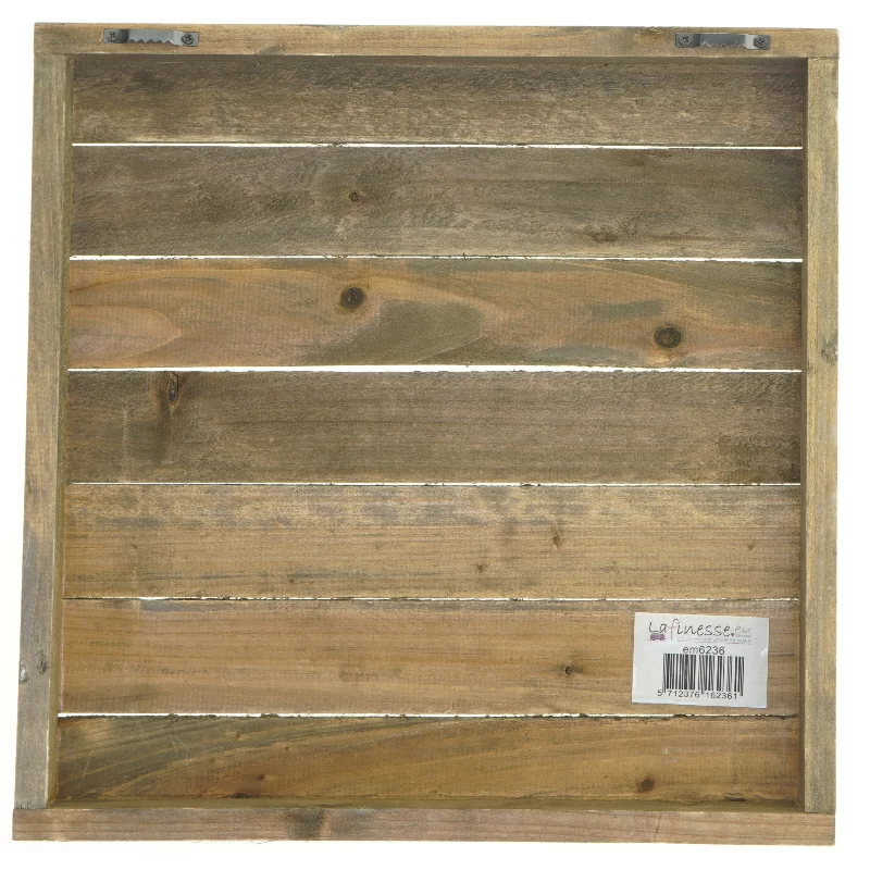 Vægskilt med kattemotiv fra Lafinesse (str. 35,5x35,5 cm)