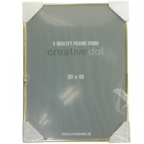 Billedramme i metal (str. 30 x 40 cm)