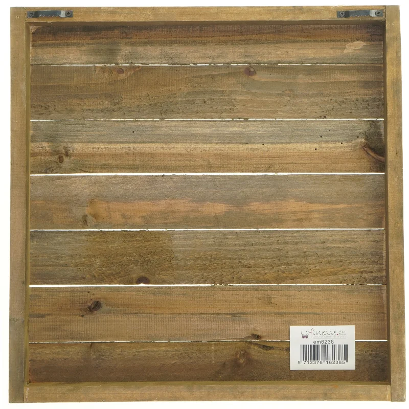 Træskilt 'A Home Without A Dog' fra Lafinesse (str. 35,5x35,5 cm)