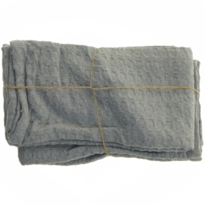 Genbrugte tekstiler - Blå 70x53 cm (str. 2 styk. 70 x 53 cm)