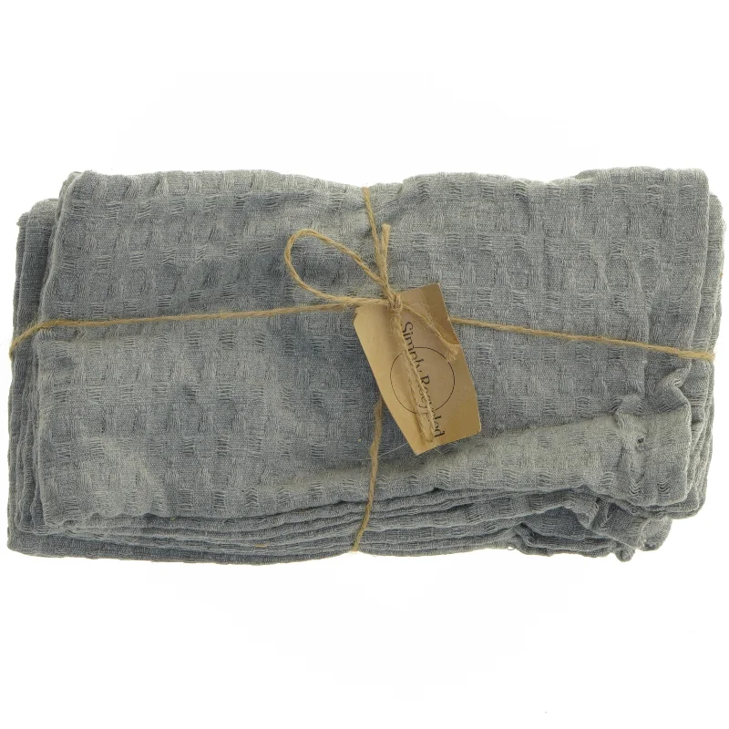 Grå tekstilpakke fra Simply Denmark (str. 2 styk. 70 x 53 cm)