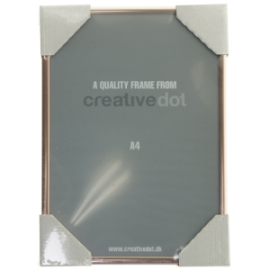 A4 billedramme i metal fra Creativedot (str. 31 x 22 cm)