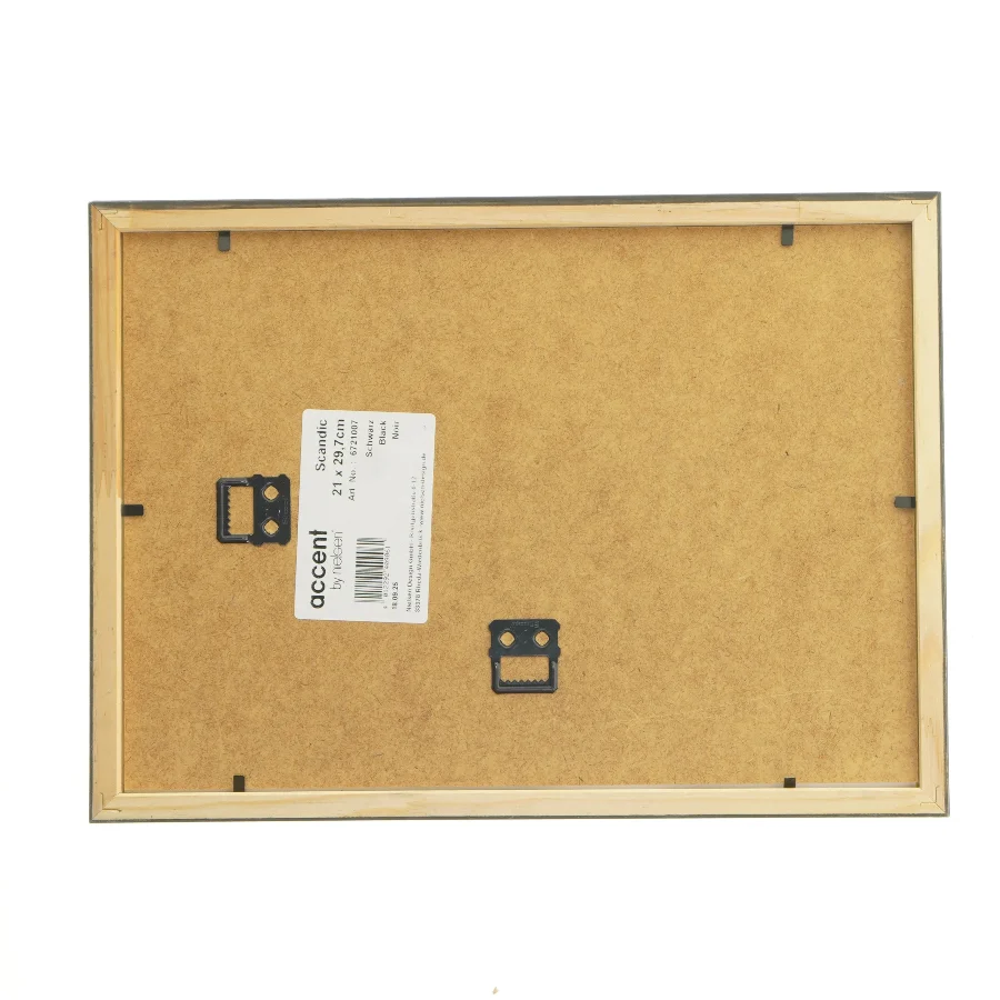 Sort fotoramme (str. 23. x 32 cm)