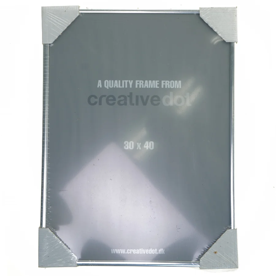 Aluminiumramme 30x40 cm fra Creativedot (str. 30x40 cm)