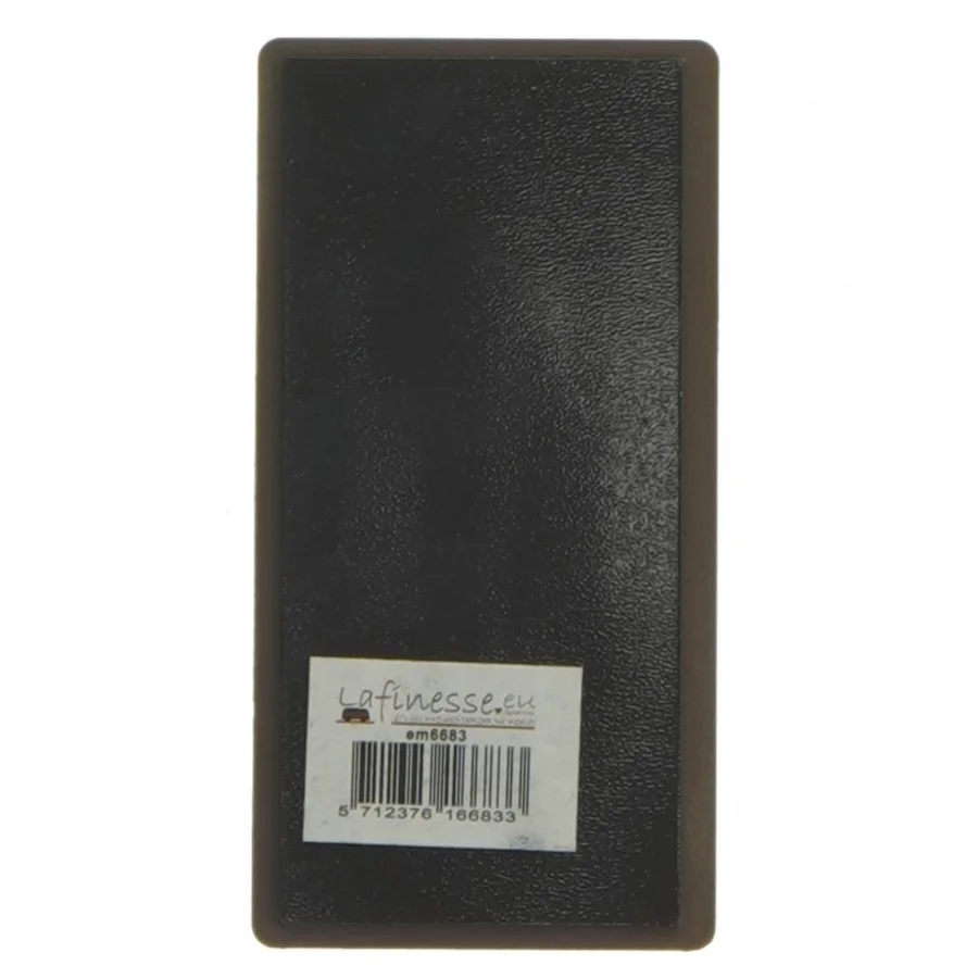 Metal skilt med tekst fra Lafinesse (str. 10x5 cm)