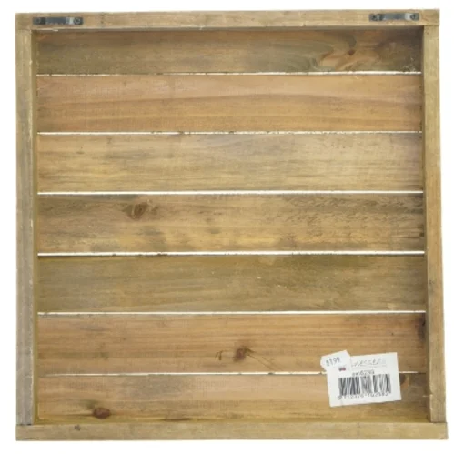 Træskilt med hundemotiv fra Lafinesse (str. 35,5x35,5 cm)