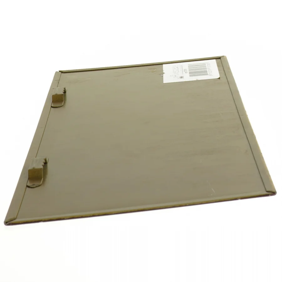 Metalskilt med citat (str. 30 x 13 cm)