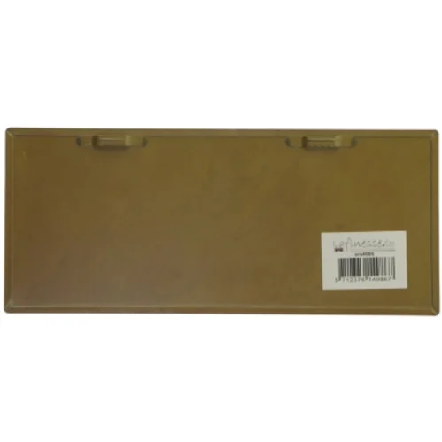 Metal skilt med tekst fra LaFinesse (str. 30,5x13 cm)