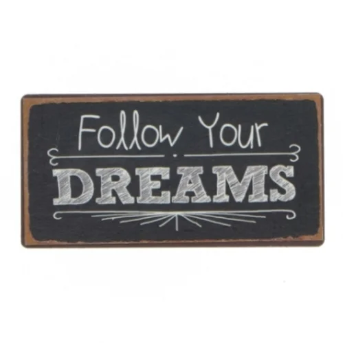 Små dekorative skilt fra LaFinesse (str. 10x5 cm)