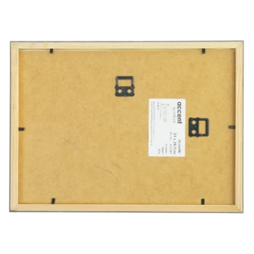 Indrammet sort/hvid fotografi fra Nielsen (str. 21x29,7 cm)