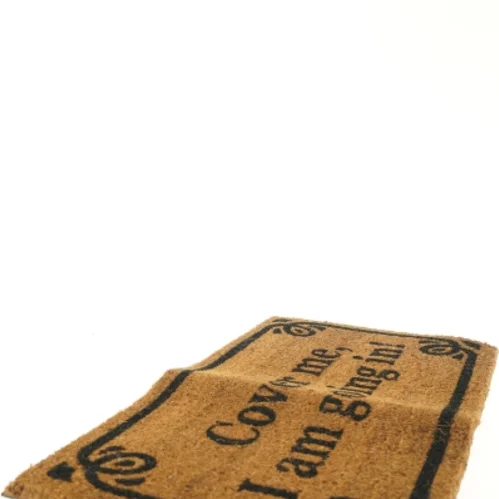 Dørmåtte med tekst (str. 40x70 cm)