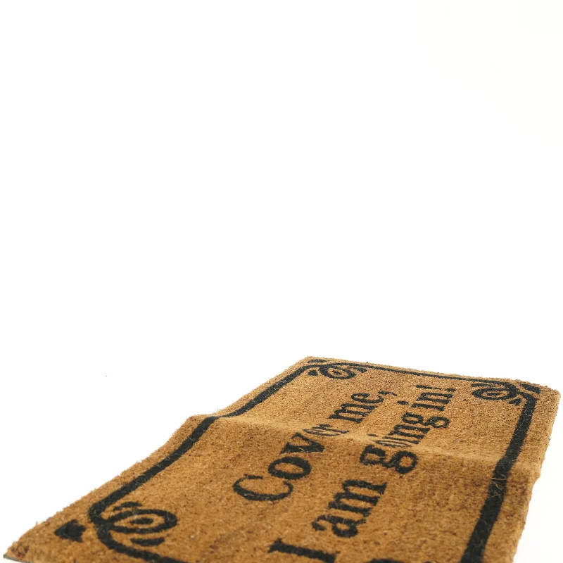 Dørmåtte med tekst (str. 40x70 cm)