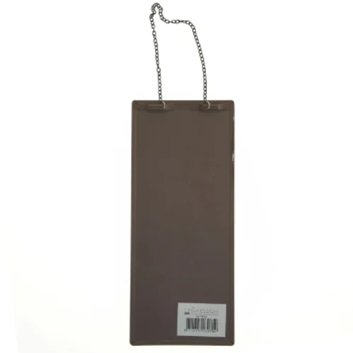 Vægskilt med citat om hunde fra Lafinesse (str. 30,5x13 cm)