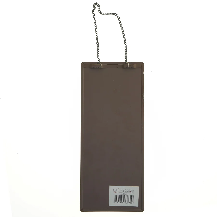 Vægskilt med citat om hunde fra Lafinesse (str. 30,5x13 cm)