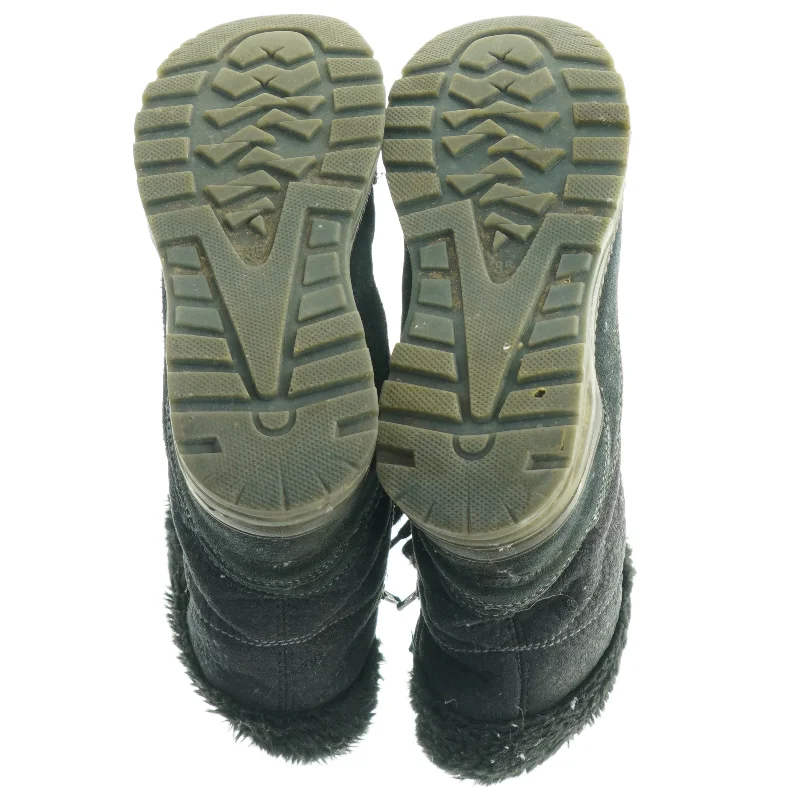 Vinterstøvler i sort (str. 35)