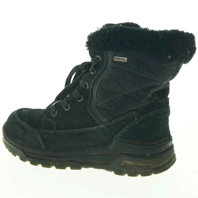 Vinterstøvler i sort (str. 35)