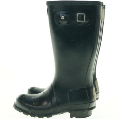 Sorte gummistøvler fra Hunter (str. 33)