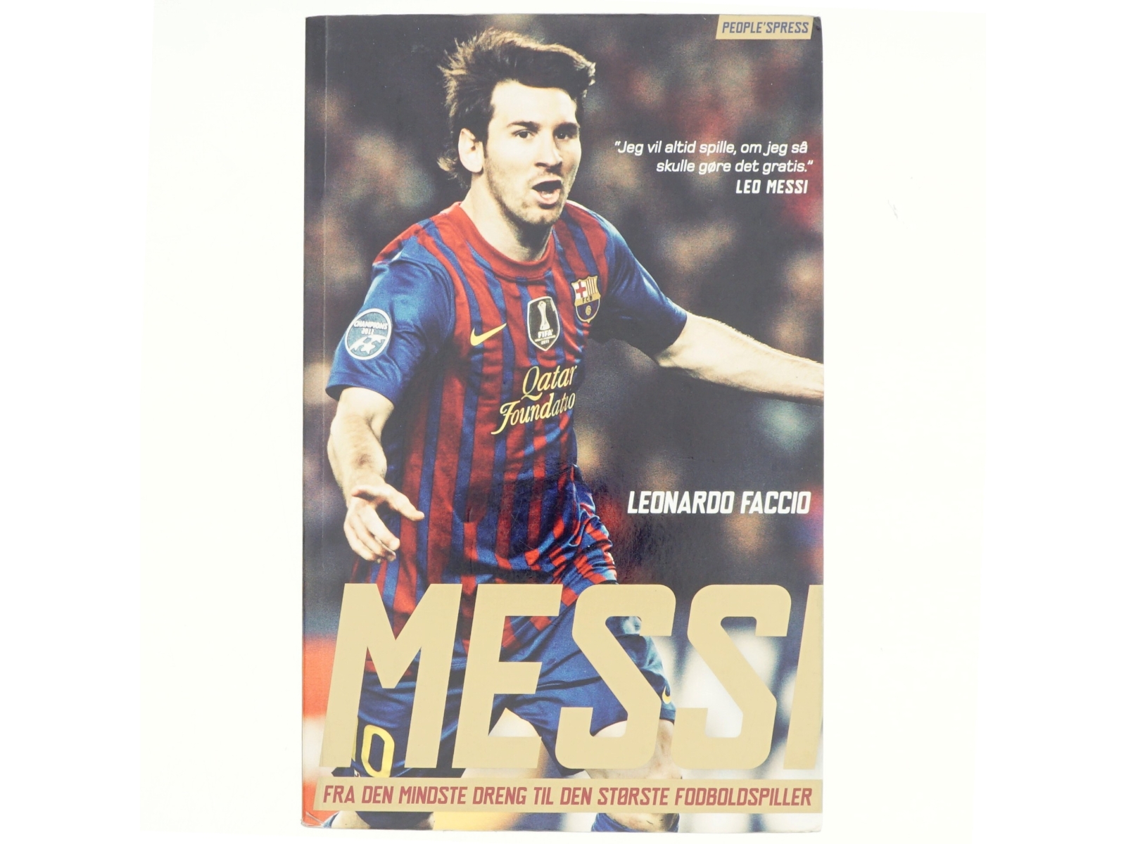 Messi af Leonardo Faccio (Bog)