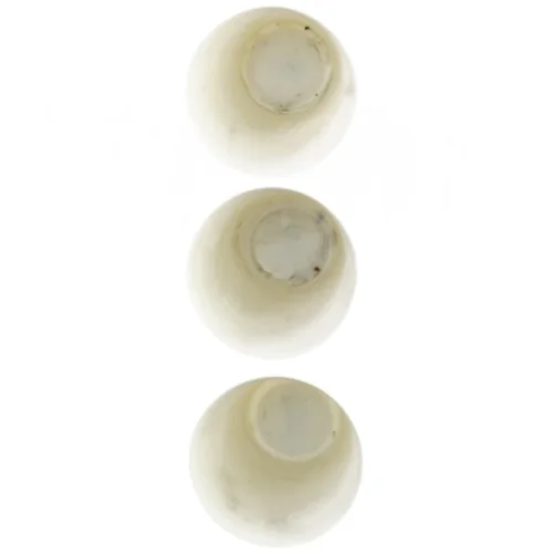 Porcelæns kopper til fyrfadslys (str. 8 cm)