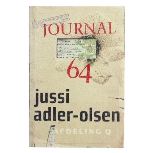 Journal 64 af Jussi Adler-Olsen