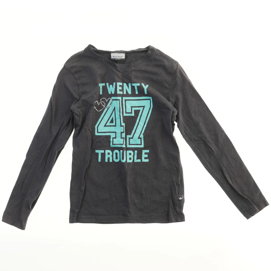 Langærmet t-shirt med nummerprint fra Royal Rebels (str. 140)