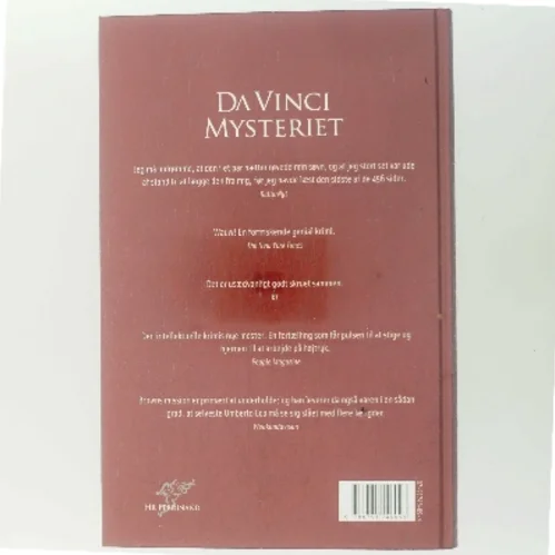 Da Vinci mysteriet af Dan Brown