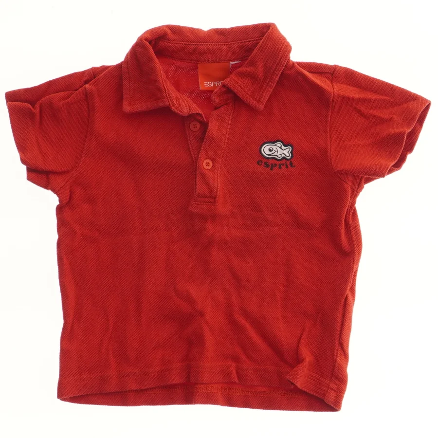 Rød Polo T-shirt til børn fra Esprit (str. 74)