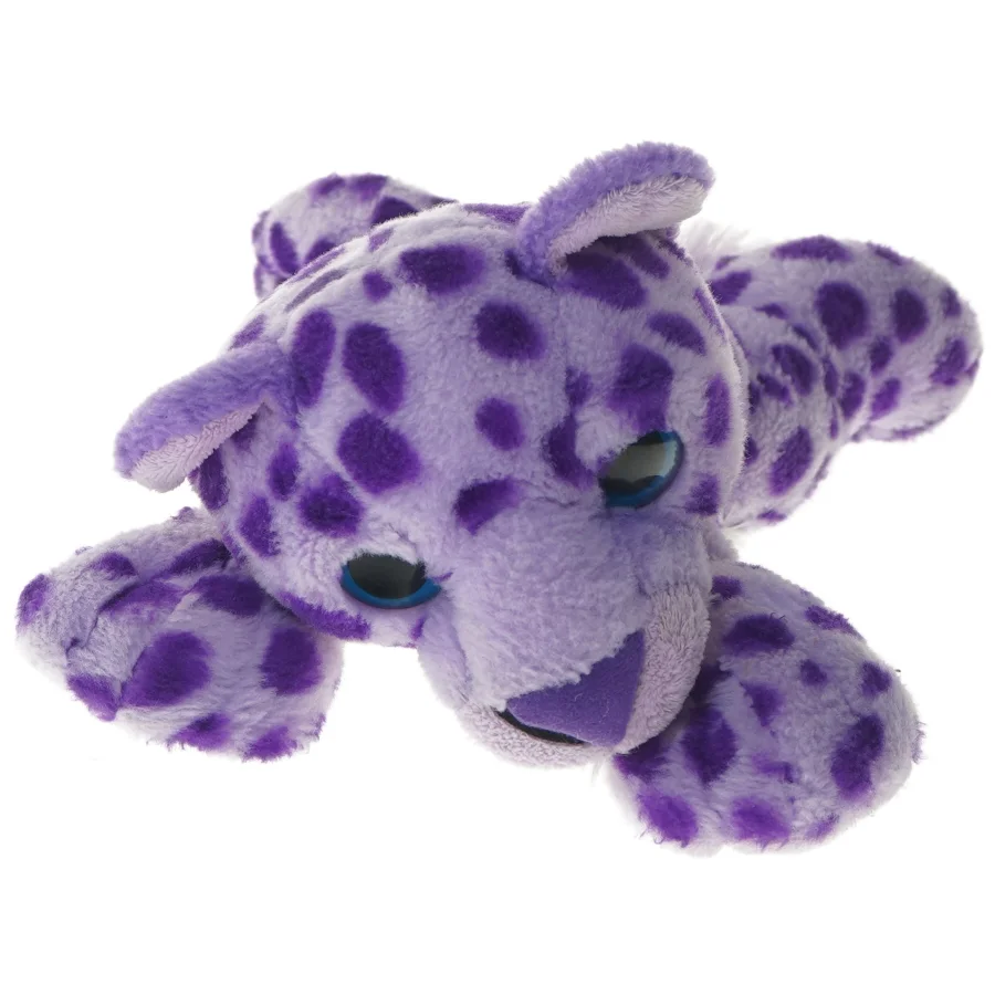 Bamse med lilla prikker (str. 35 cm)