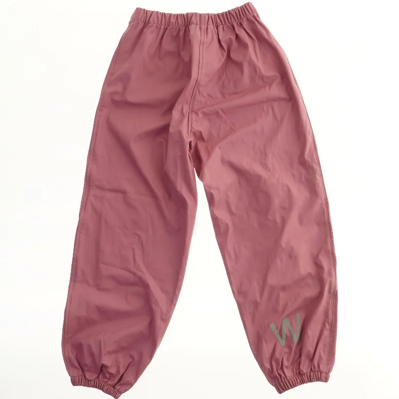 Regnbukser i rosa farve fra Wheat (str. 128)