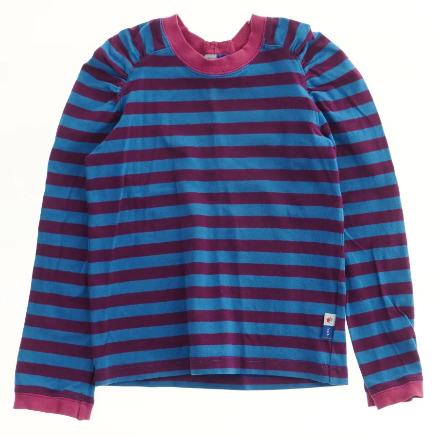Langærmet stribet bluse fra Molo (str. 116)