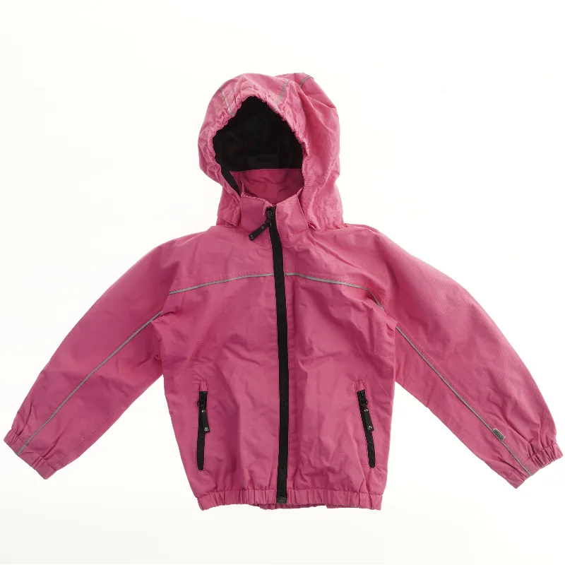 Pink jakke med hætte fra Friends (str. 116)