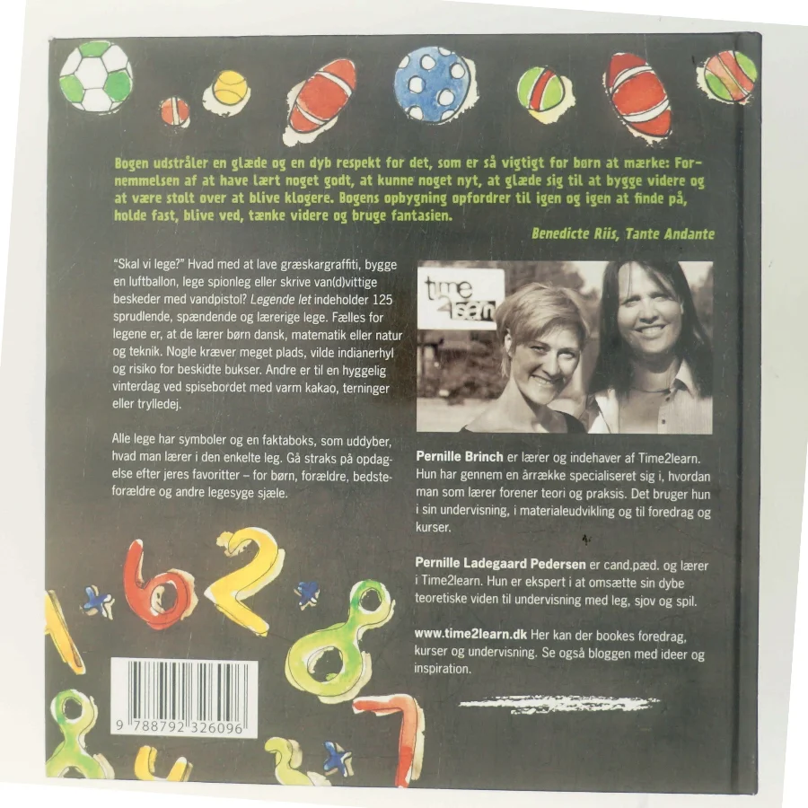 Legende let : Sådan vil børn elske at lære af Pernille og Pernille Brinch og Ladegaard Pedersen